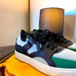 Slightly Used Fendi Designer Sneakers Sz. 44